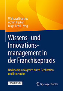 Buchcover Wissens- und Innovationsmanagement in der Franchisepraxis