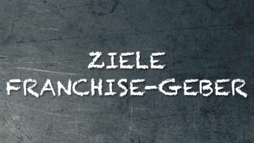 Ziele als Franchise-Geber Vortrag Syncon