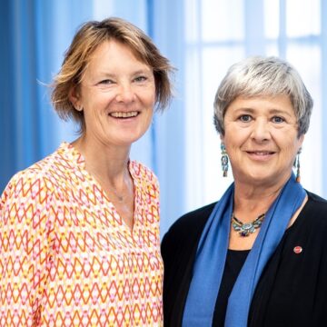 Carina Dworak und Waltraud Martius