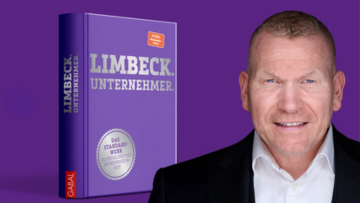 Limbeck Unternehmer Buch mit Portrait von Limbeck