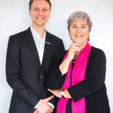 Waltraud Martius und Matthias Meyer
